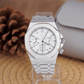MOD OAK FULL SILVER - MONTRE A PAPY - Montre automatique seiko mod Avec