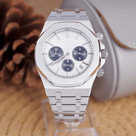 MOD OAK SILVER 2 - MONTRE A PAPY - Montre automatique seiko mod Avec