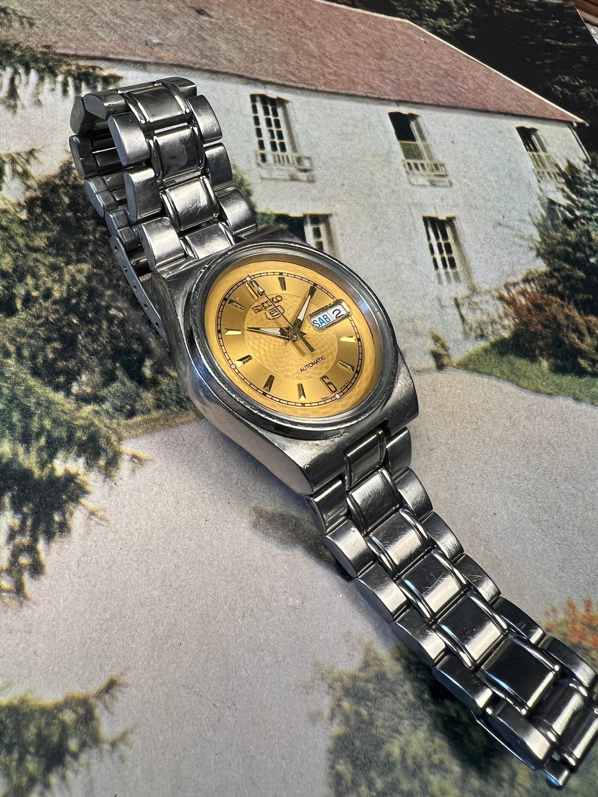 Montre vintage Seiko 7S26–3110 - MONTRE A PAPY - Montre automatique seiko mod