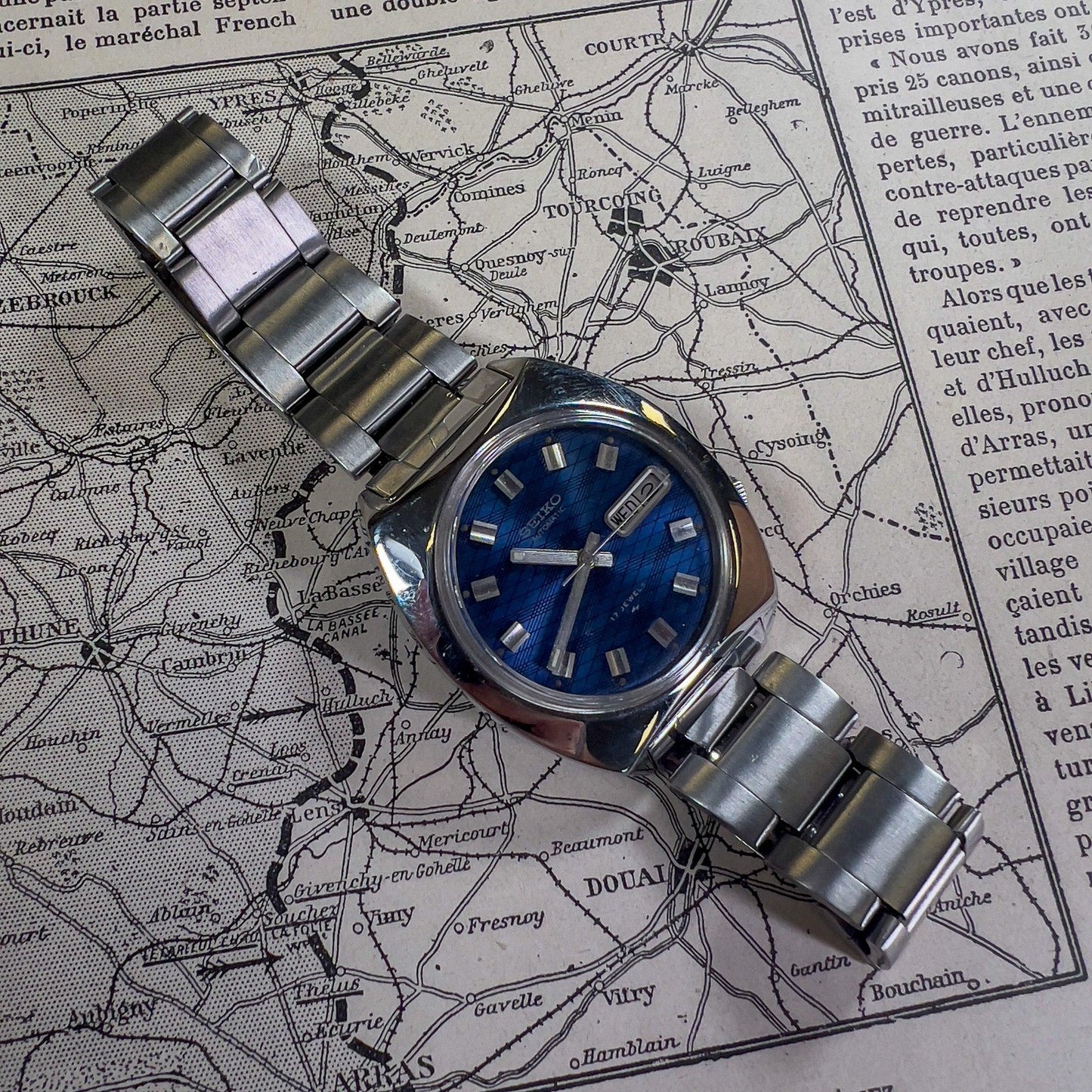 Seiko 7009-8009 Vintage-Uhr