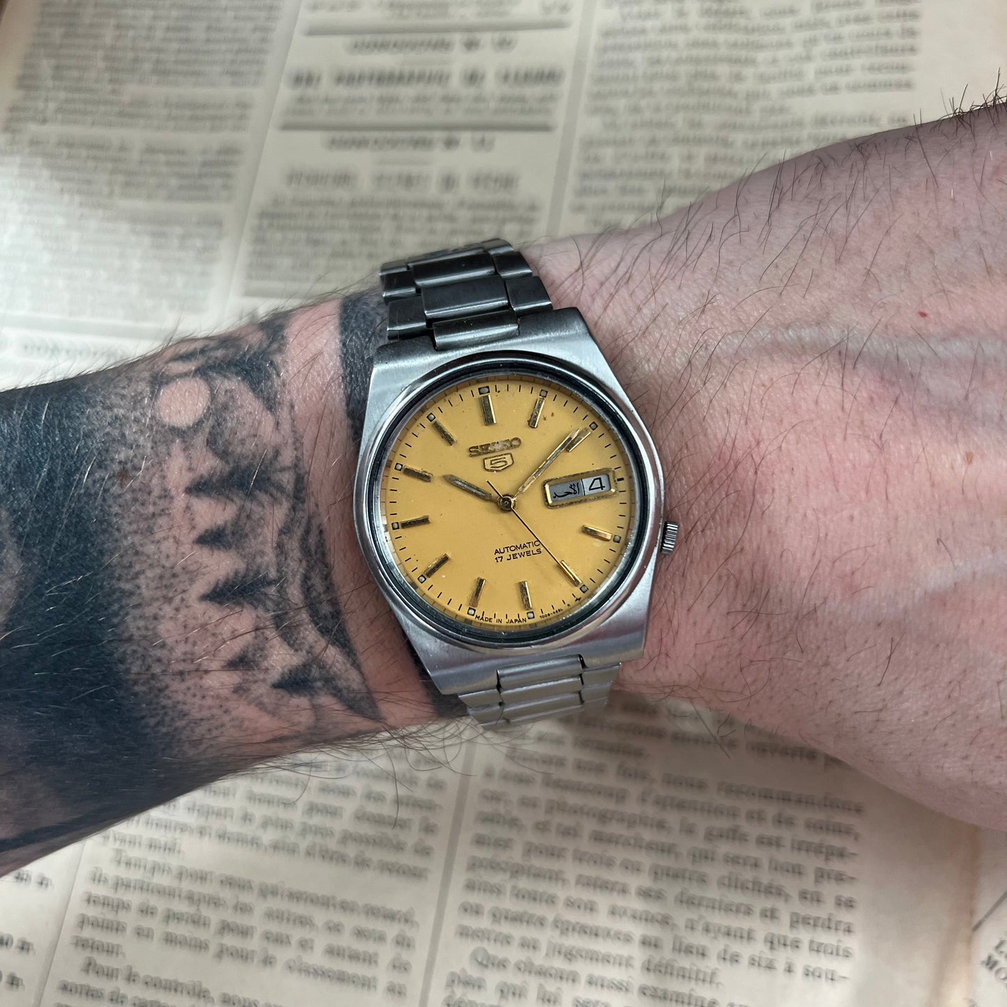 Vintage Seiko 7009-3161 Uhr