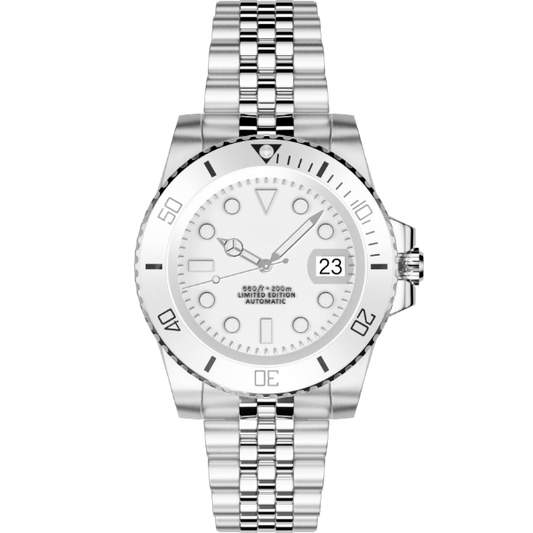 SUB MOD - WHITE - MONTRE A PAPY - Montre automatique seiko mod mczr_price_299