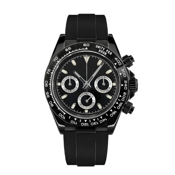 DAYTO MOD - BLACK - MONTRE A PAPY - Montre automatique seiko mod mczr_price_299