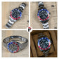 MOD GMT - PEPSI - MONTRE A PAPY - Montre automatique seiko mod Oyster