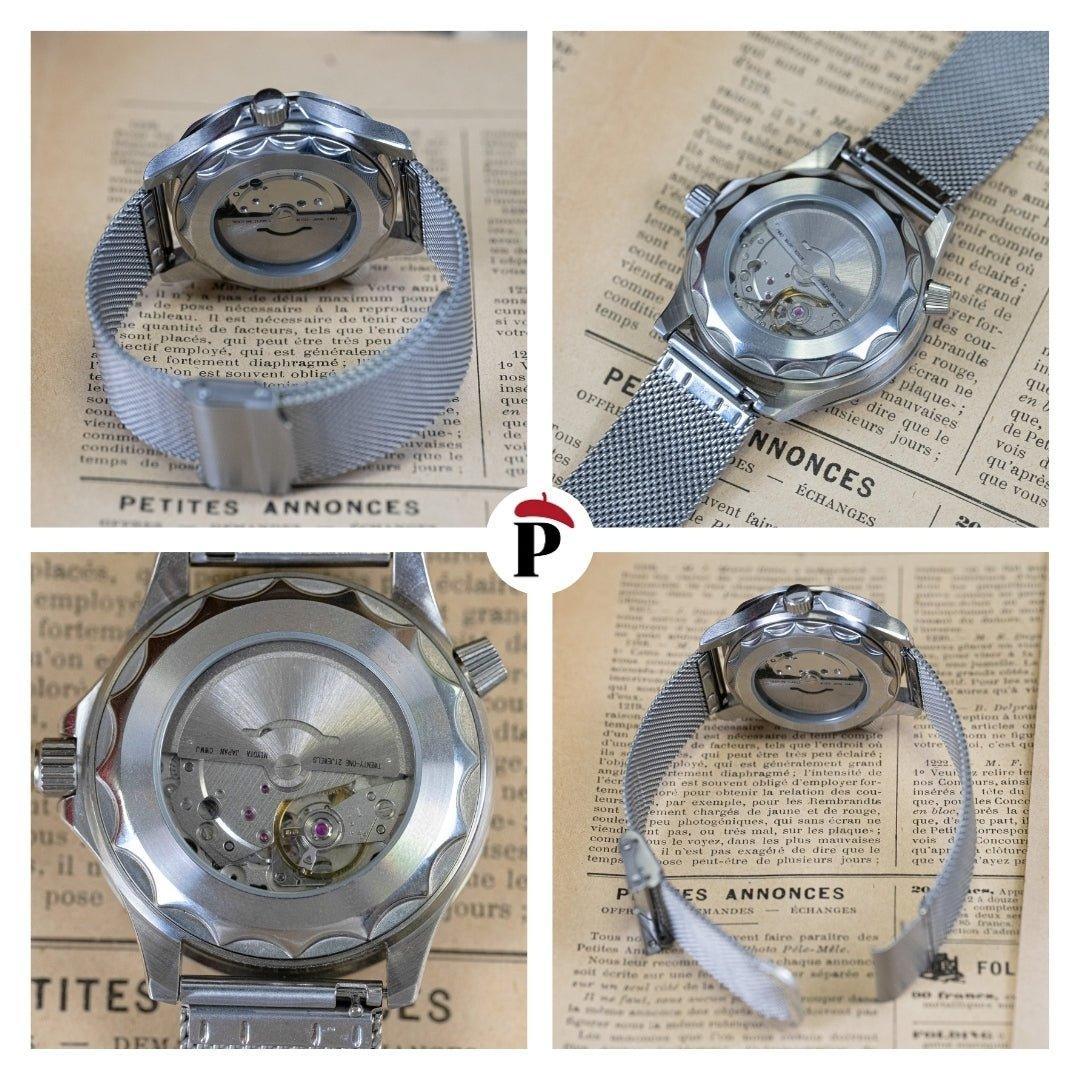 MOD SEA - 007 JAMES BOND - MONTRE A PAPY - Montre automatique seiko mod Milanais