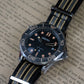 MOD SEAMASTER - 007 JAMES BOND - MONTRE A PAPY - Montre automatique seiko mod avecmilanais
