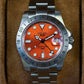 MOD EXPLO - EXPLORER 2 ORANGE - MONTRE A PAPY - Montre automatique seiko mod