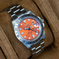 MOD EXPLO - EXPLORER 2 ORANGE - MONTRE A PAPY - Montre automatique seiko mod