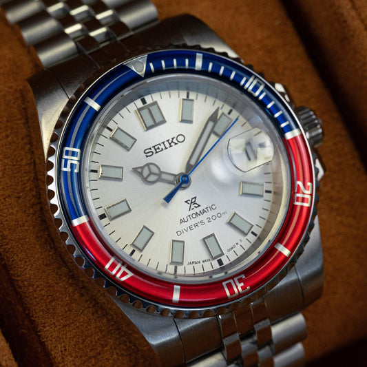 MOD SUB - PEPSI BAKÉLITE - MONTRE A PAPY - Montre automatique seiko mod Jubilee