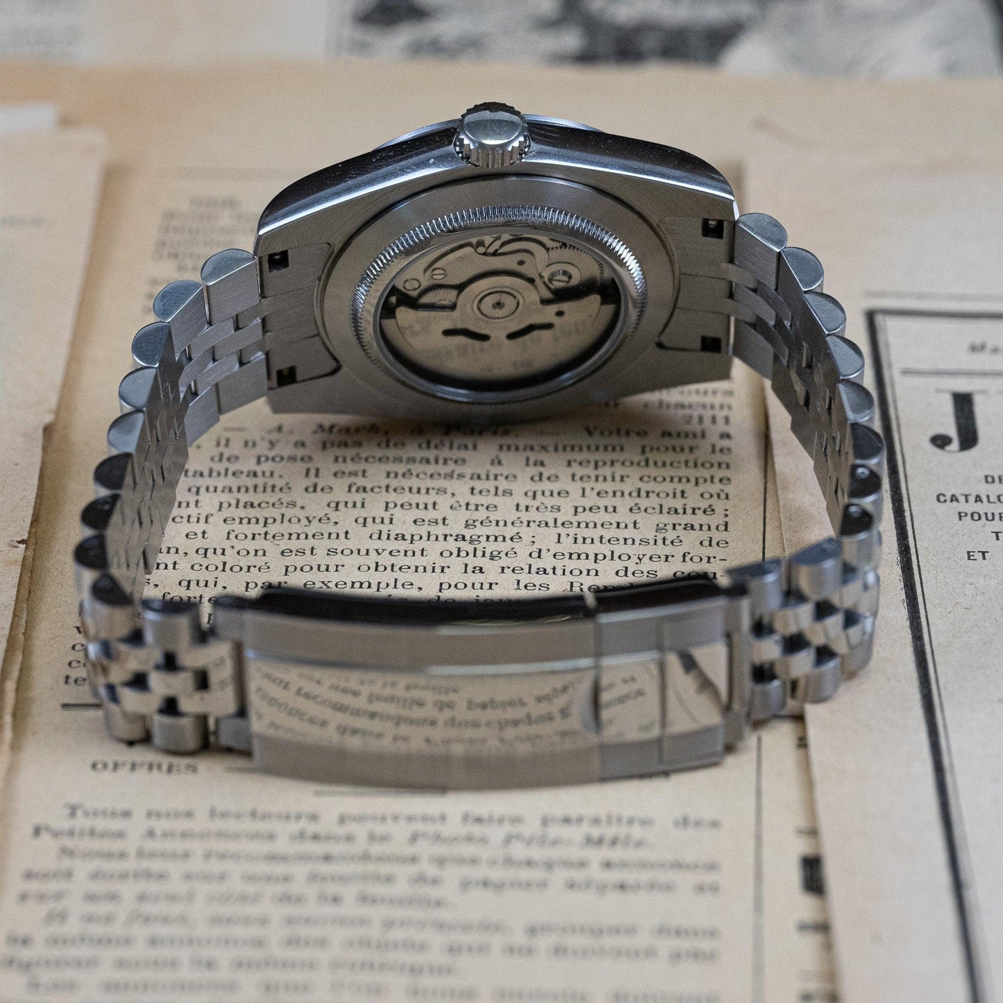 MOD DJ - WHO CARES - MONTRE A PAPY - Montre automatique seiko mod Jubilee