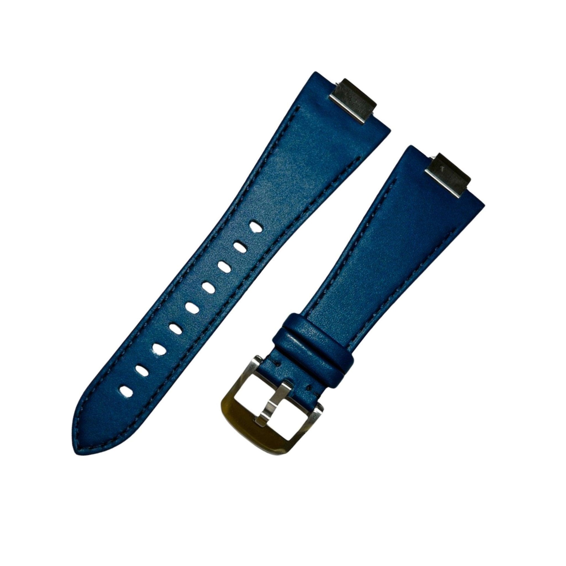 Bracelet de montre Tissot (PRX) - MONTRE A PAPY - Montre automatique seiko mod Bleu lisse