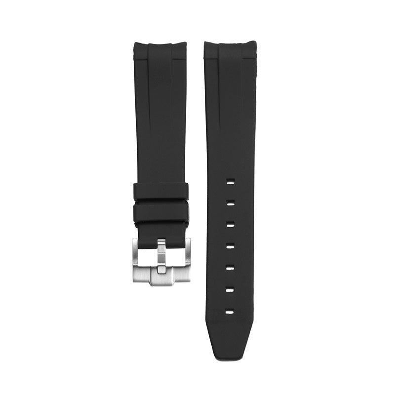 Bracelet montre Rubber - MONTRE A PAPY - Montre automatique seiko mod 20mmNoir