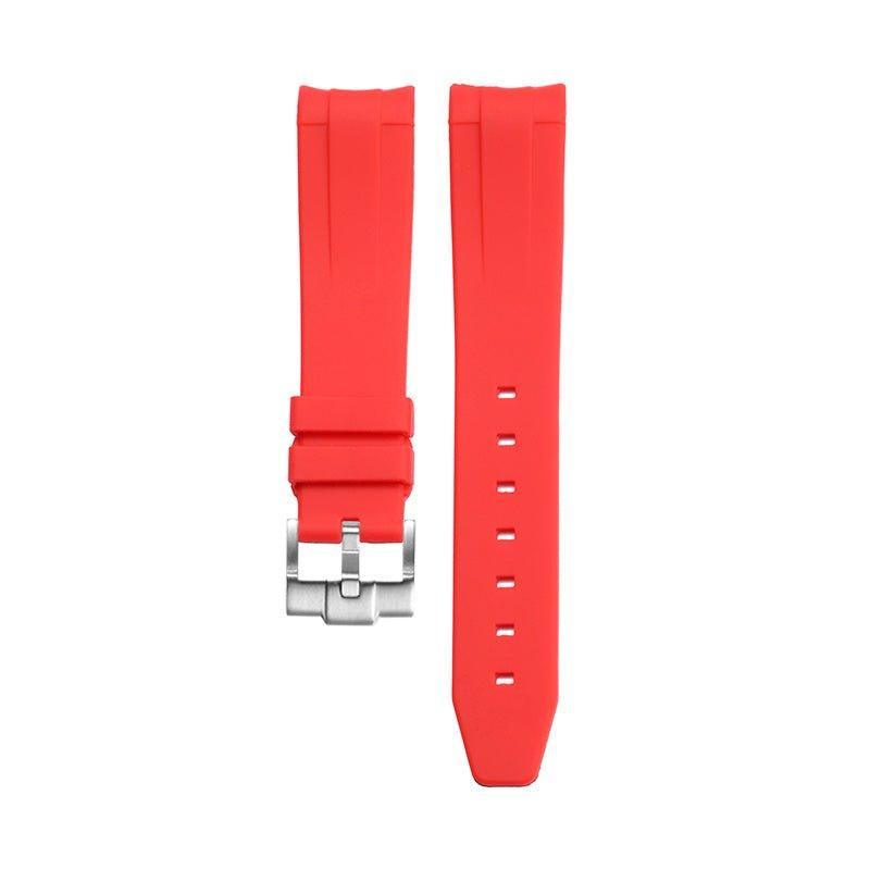 Bracelet montre Rubber - MONTRE A PAPY - Montre automatique seiko mod 20mmRouge