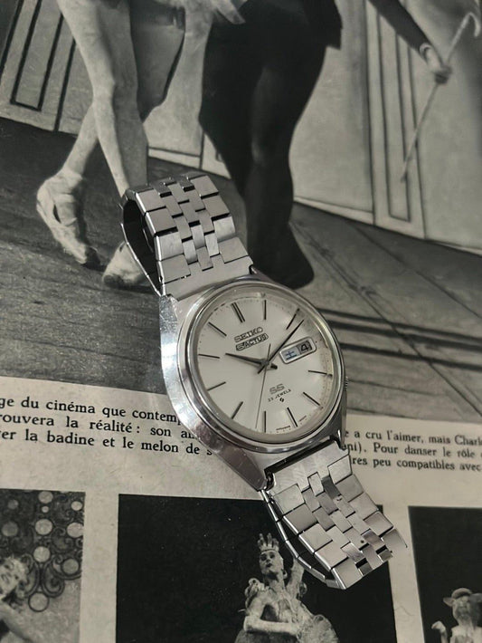 Montre vintage Seiko 6106 - 7580 - MONTRE A PAPY - Montre automatique seiko mod