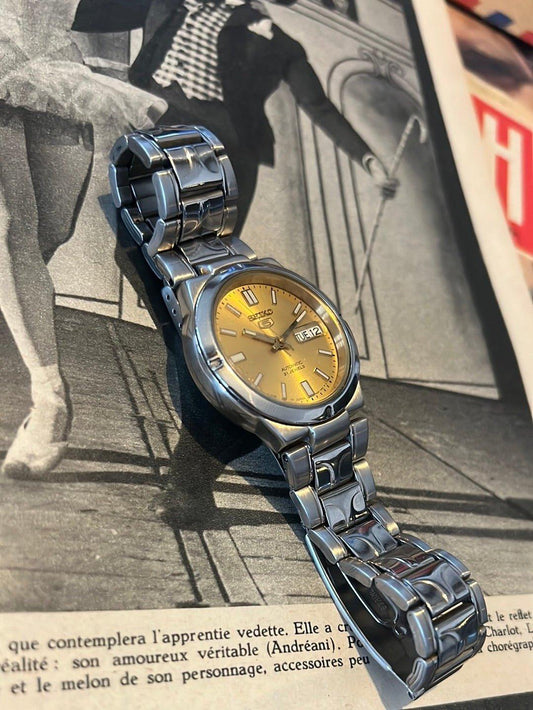 Montre vintage Seiko 7526A - MONTRE A PAPY - Montre automatique seiko mod